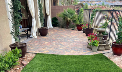 Backyard Patio in Southern Utah