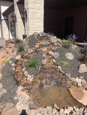 Custom Water Feature in Southern Utah