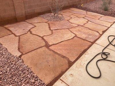 Flagstone Pavers in Southern Utah
