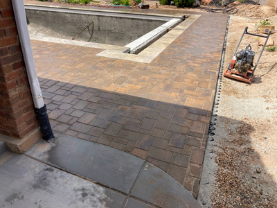Paver Pool Surround in Southern Utah