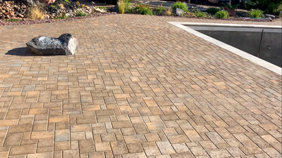 Paver Pool Deck in Southern Utah